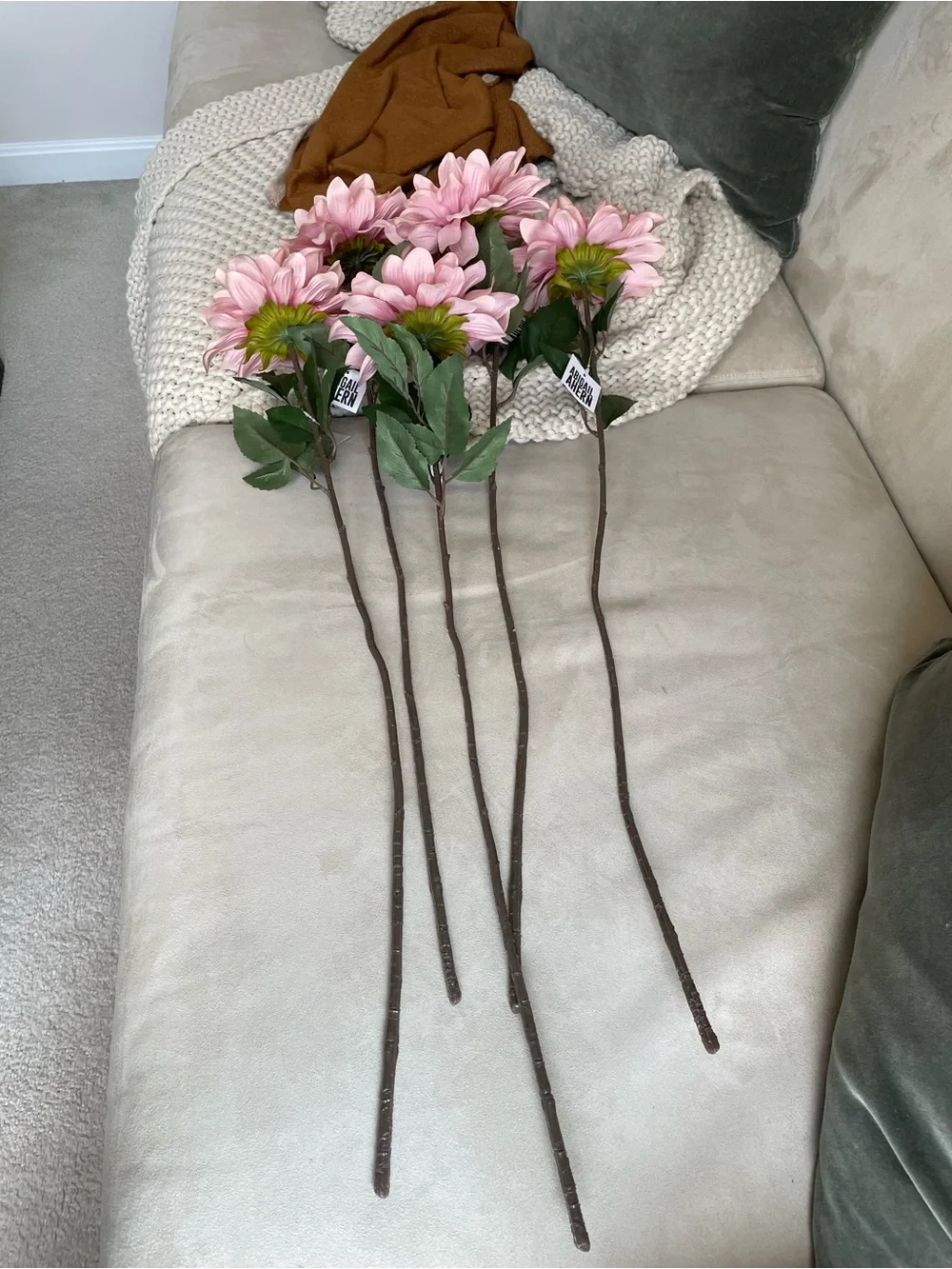 5 Abigail Ahern Dahlia Stems